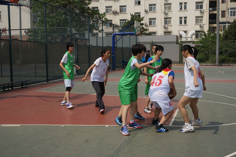 2014年5月17日北化篮协女篮对战对外经贸女篮